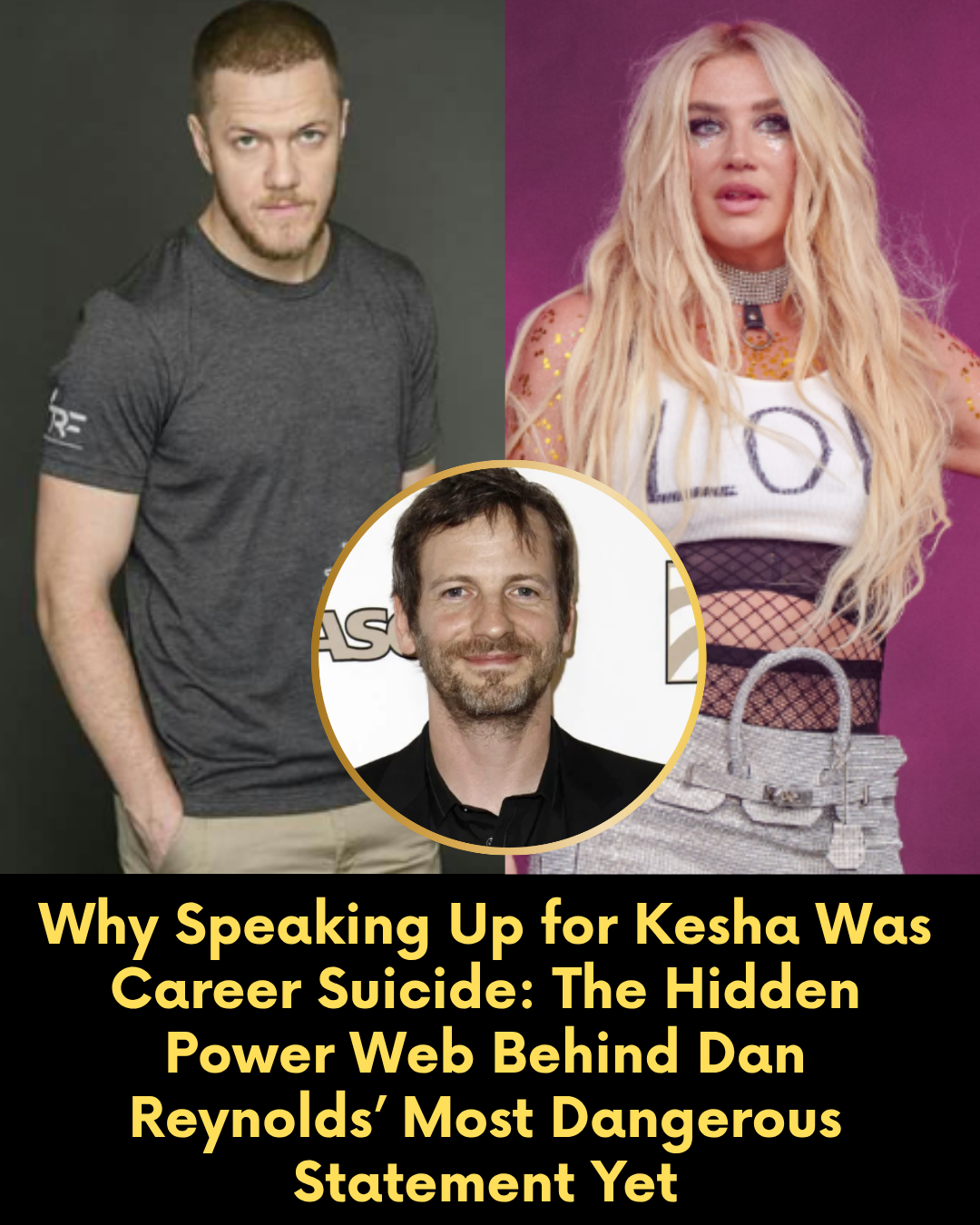 Why Speaking Up for Kesha Was Career Suicide: The Hidden Power Web Behind Dan Reynolds’ Most Dangerous Statement Yet