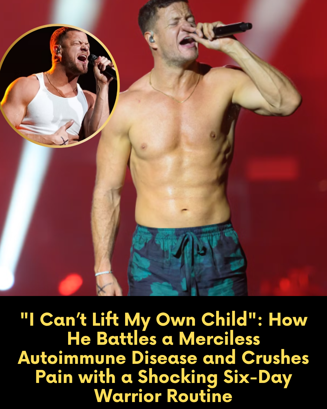 “I Can’t Lift My Own Child”: How He Battles a Merciless Autoimmune Disease and Crushes Pain with a Shocking Six-Day Warrior Routine