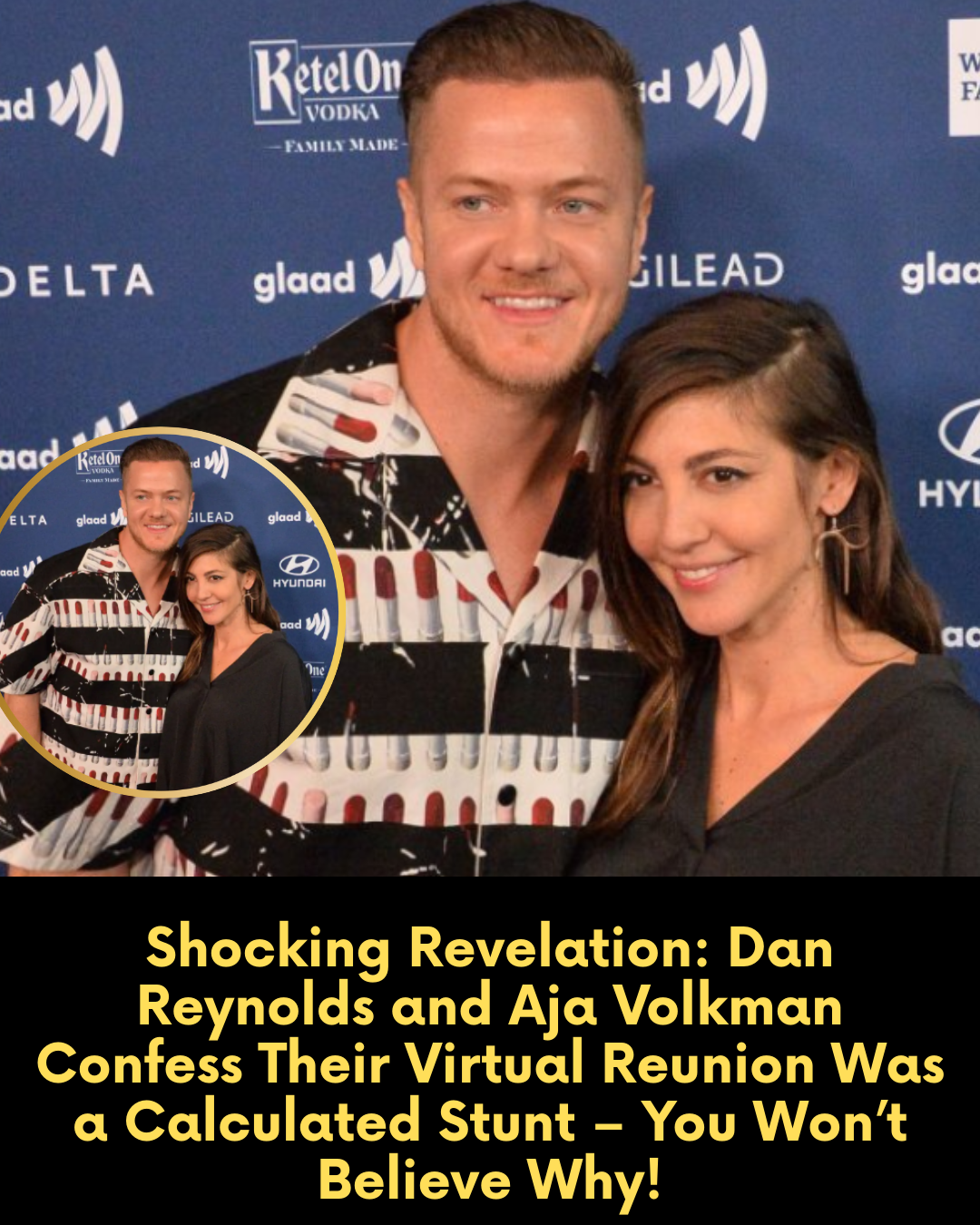 Shocking Revelation: Dan Reynolds and Aja Volkman Confess Their Virtual Reunion Was a Calculated Stunt – You Won’t Believe Why!