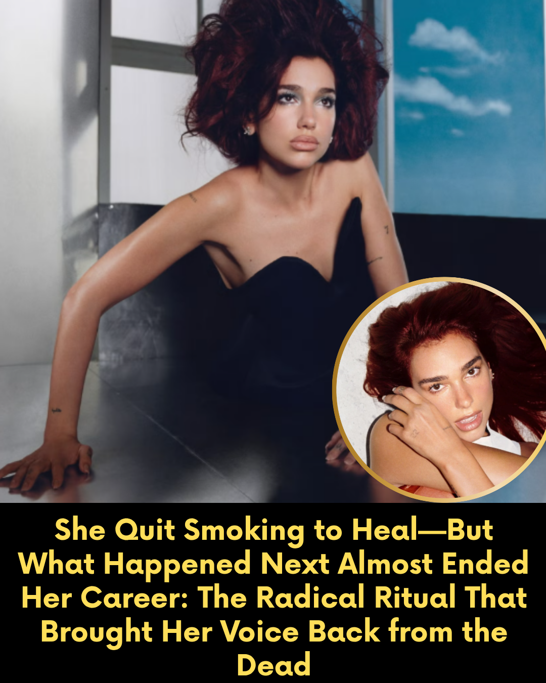 She Quit Smoking to Heal—But What Happened Next Almost Ended Her Career: The Radical Ritual That Brought Her Voice Back from the Dead