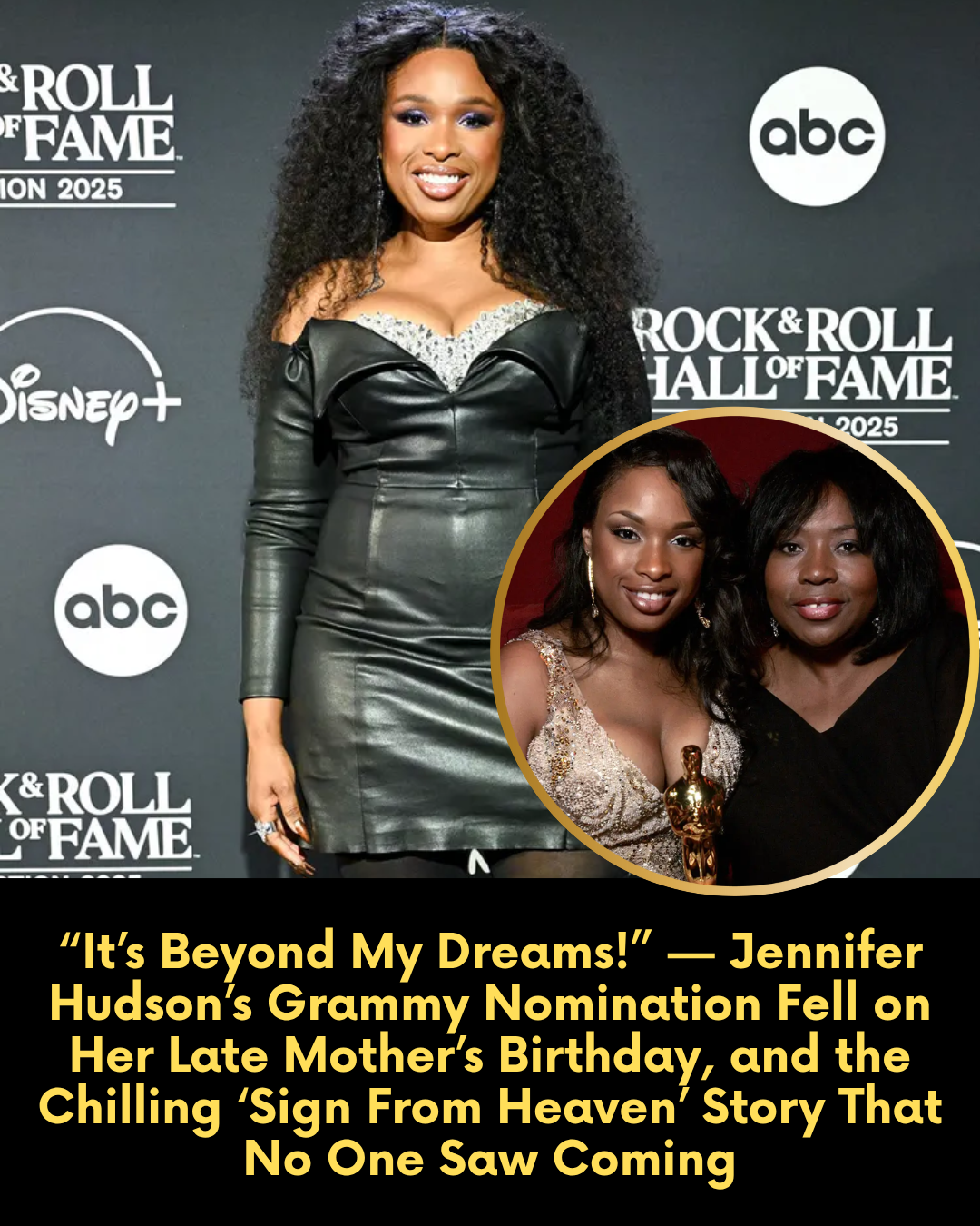 “It’s Beyond My Dreams!” — Jennifer Hudson’s Grammy Nomination Fell on Her Late Mother’s Birthday, and the Chilling ‘Sign From Heaven’ Story That No One Saw Coming