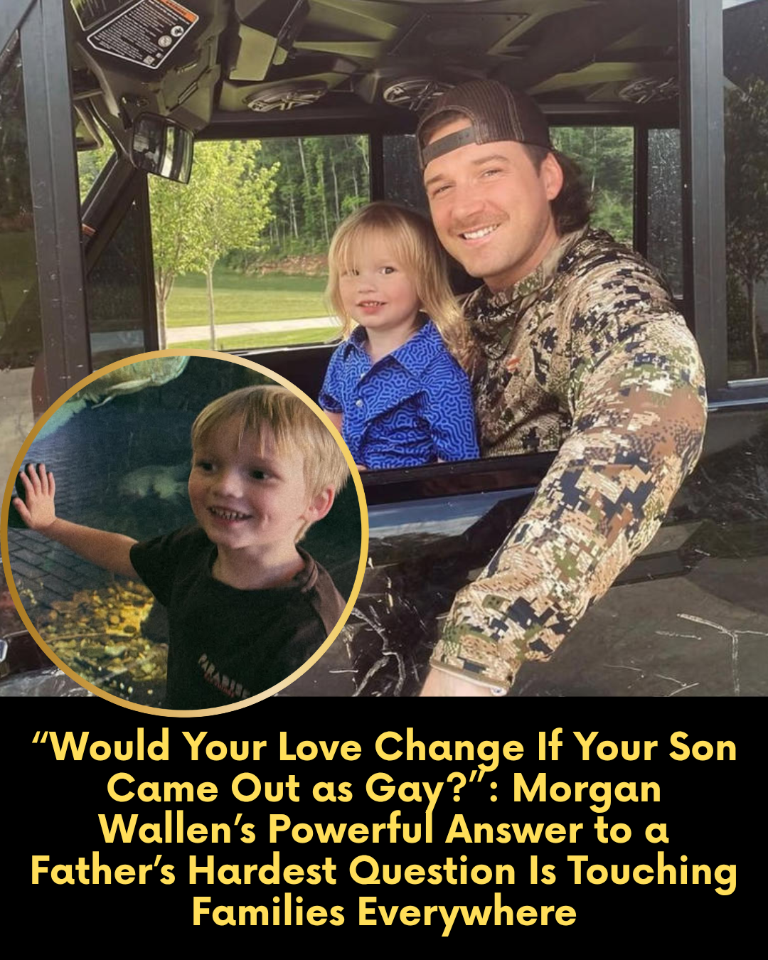 “Would Your Love Change If Your Son Came Out as Gay?”: Morgan Wallen’s Powerful Answer to a Father’s Hardest Question Is Touching Families Everywhere