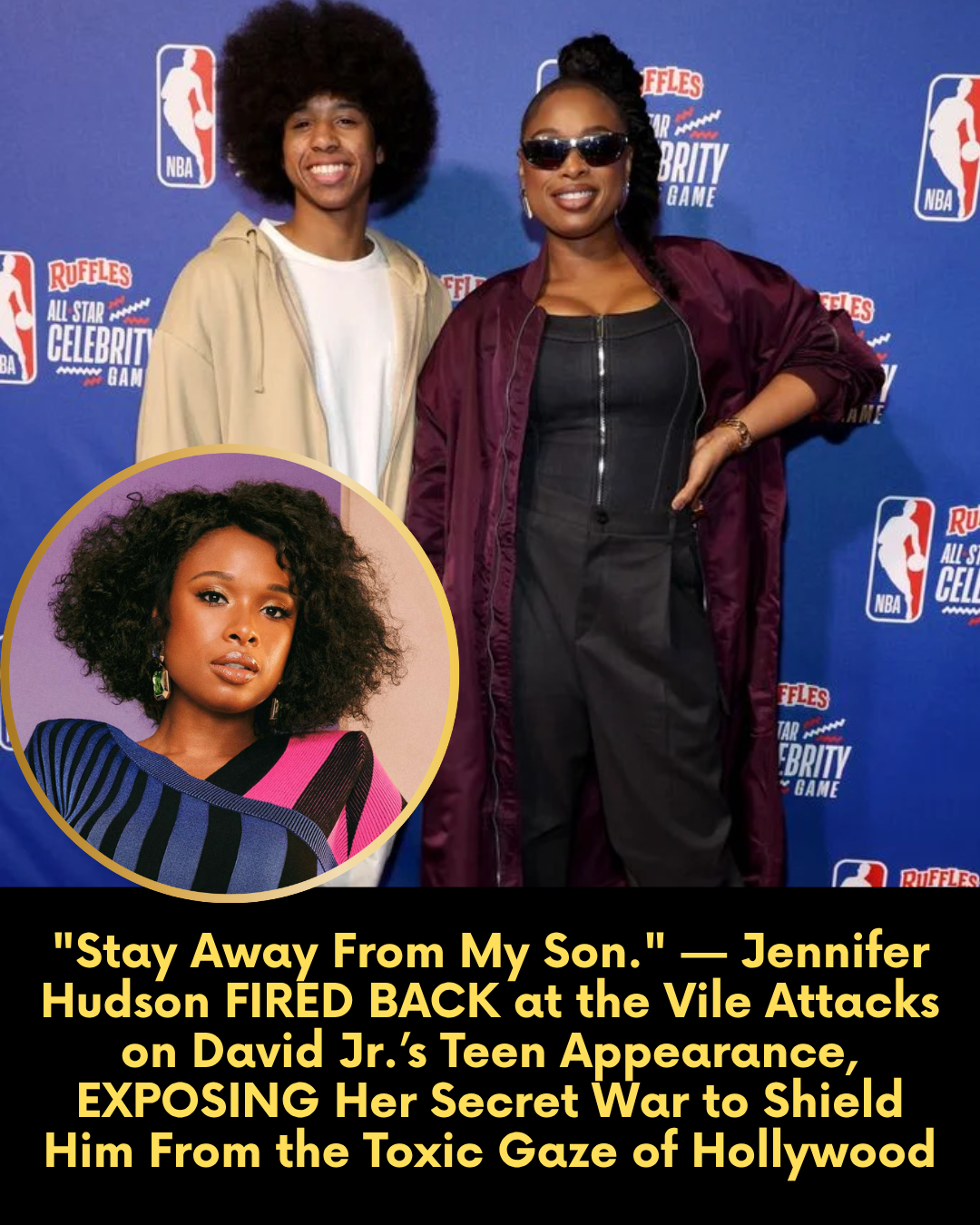 “Stay Away From My Son.” — Jennifer Hudson FIRED BACK at the Vile Attacks on David Jr.’s Teen Appearance, EXPOSING Her Secret War to Shield Him From the Toxic Gaze of Hollywood