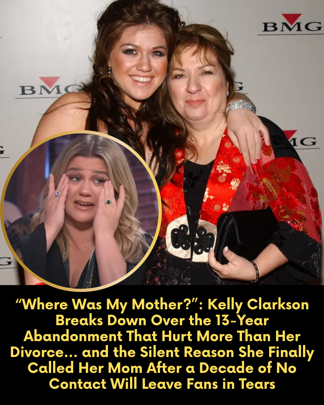 “Where Was My Mother?” — Kelly Clarkson Breaks Down Over the 13-Year Abandonment That Hurt More Than Her Divorce… and the Silent Reason She Finally Called Her Mom After a Decade of No Contact Will Leave Fans in Tears