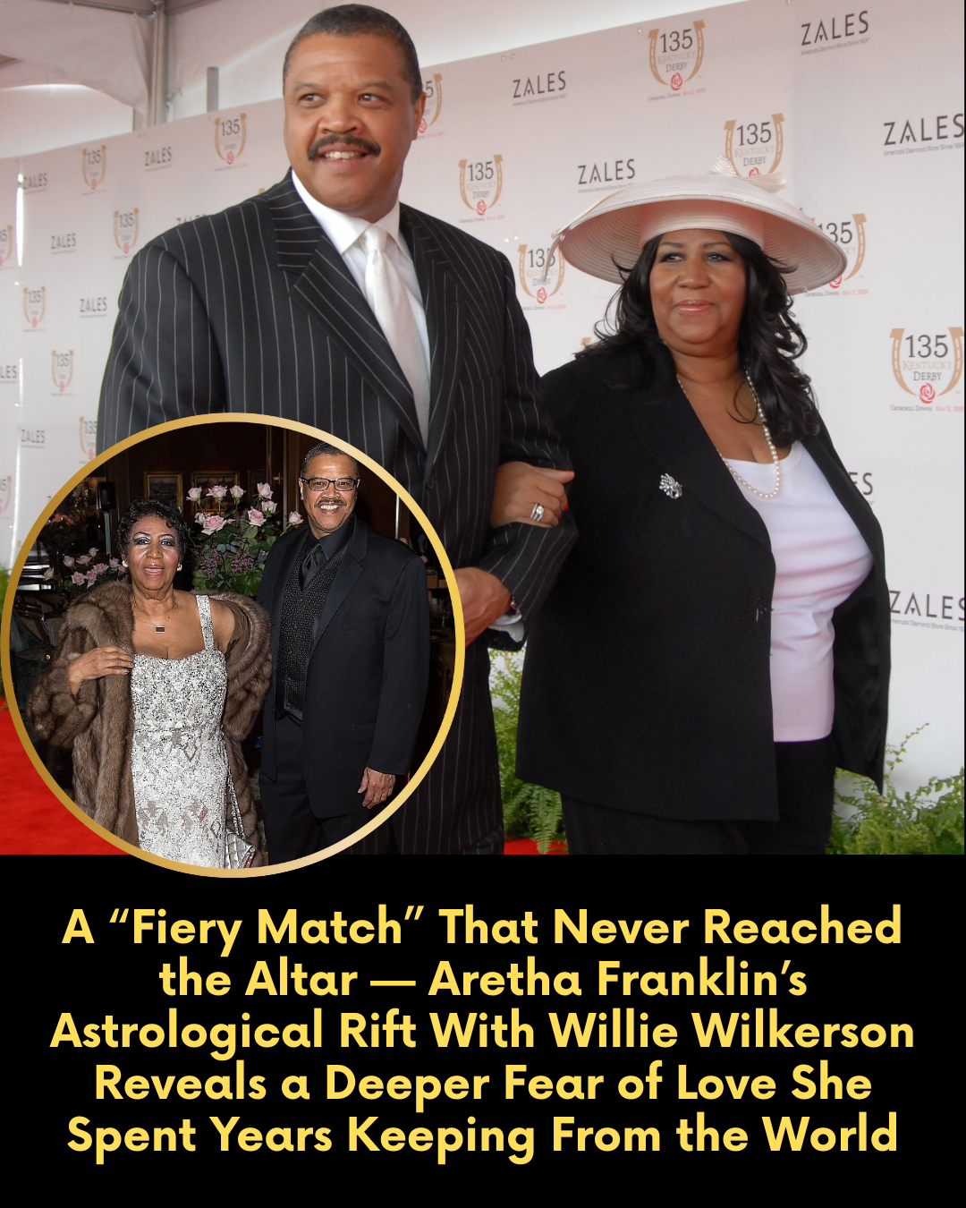 A “Fiery Match” That Never Reached the Altar — Aretha Franklin’s Astrological Rift With Willie Wilkerson Reveals a Deeper Fear of Love She Spent Years Keeping From the World