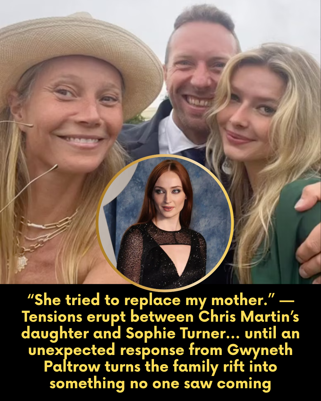 “She tried to replace my mother.” — Tensions erupt between Chris Martin