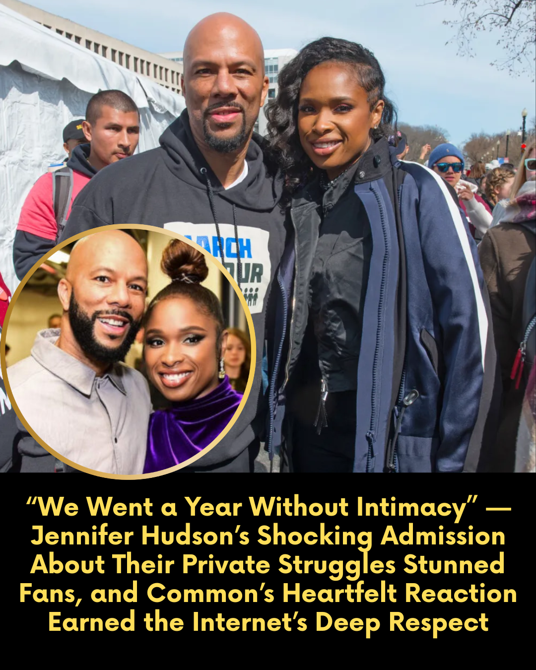 “We Went a Year Without Intimacy” — Jennifer Hudson’s Shocking
