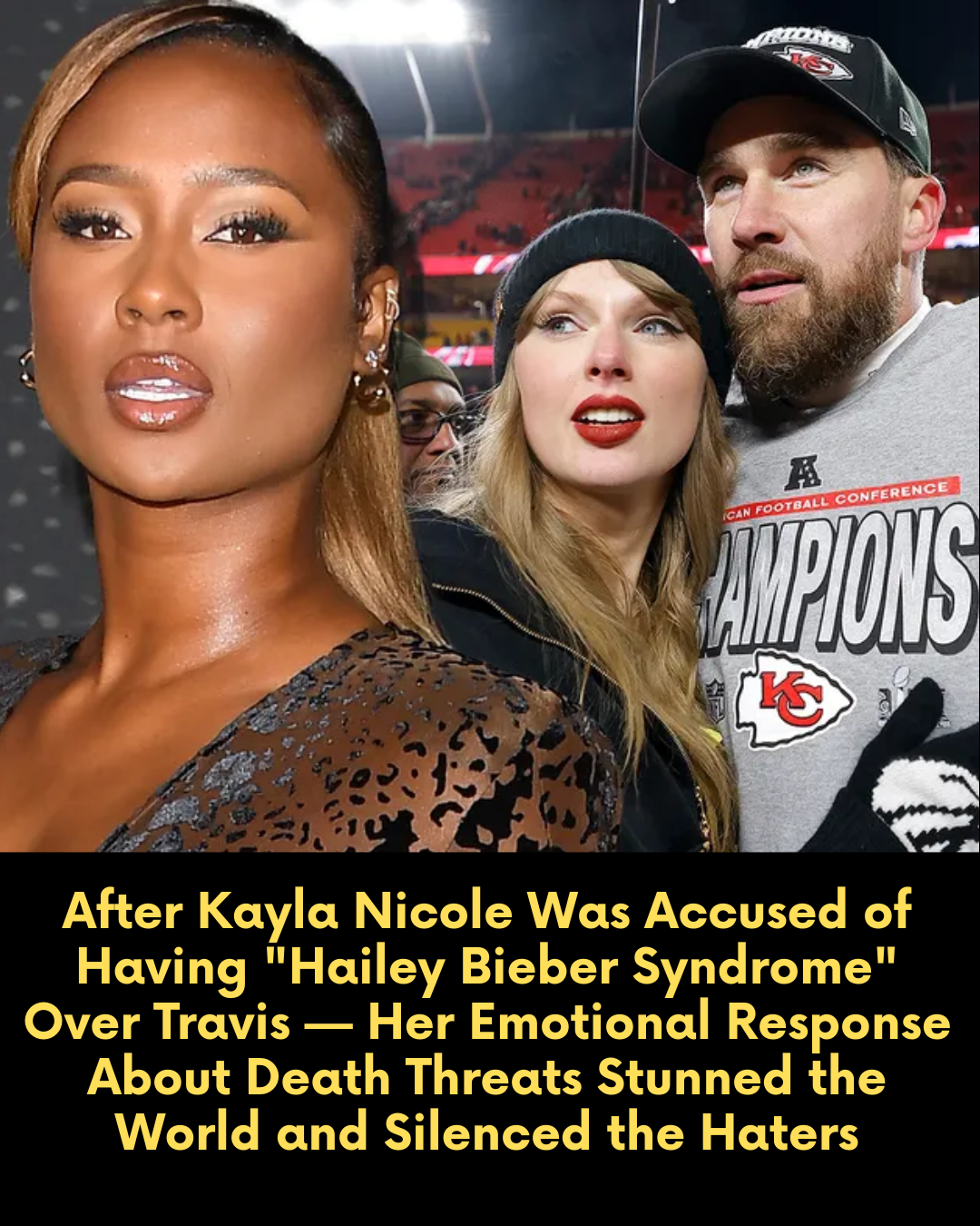 After Kayla Nicole Was Accused of Having “Hailey Bieber Syndrome” Over Travis — Her Emotional Response About Death Threats Stunned the World and Silenced the Haters