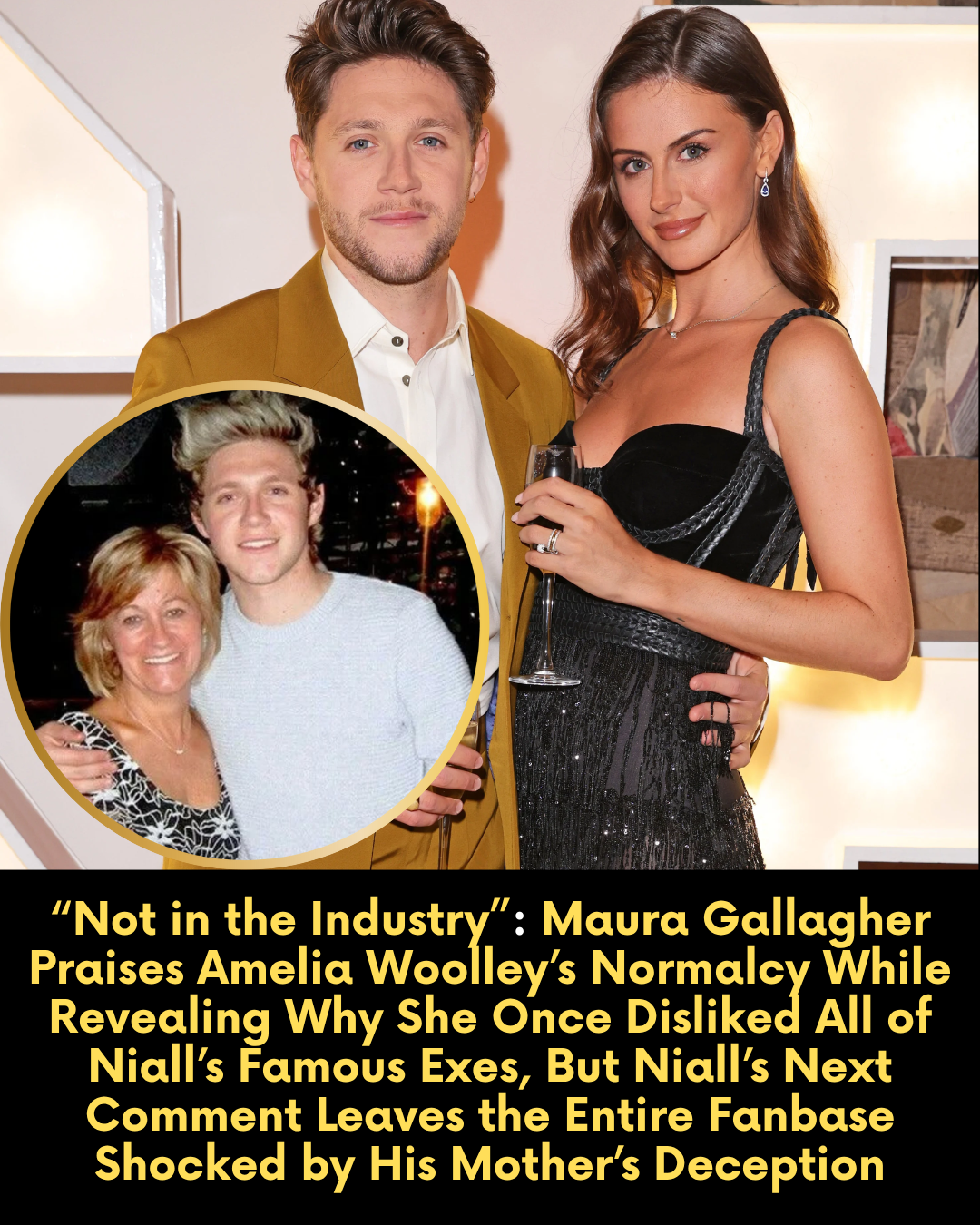 “Not in the Industry”: Maura Gallagher Praises Amelia Woolley’s Normalcy While Revealing Why She Once Disliked All of Niall’s Famous Exes, But Niall’s Next Comment Leaves the Entire Fanbase Shocked by His Mother’s Deception