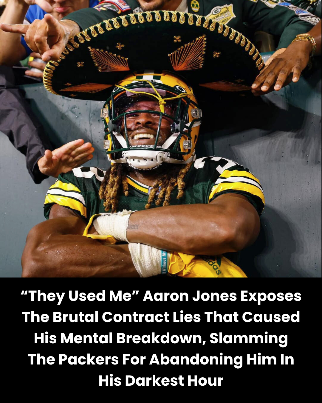 “They Used Me” Aaron Jones Exposes The Brutal Contract Lies That Caused His Mental Breakdown, Slamming The Packers For Abandoning Him In His Darkest Hour
