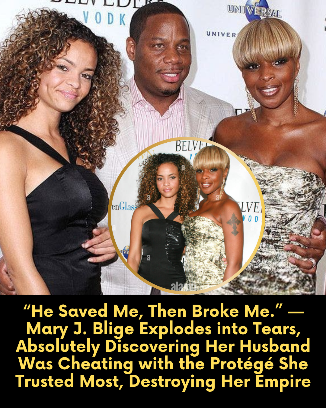 “He Saved Me, Then Broke Me.” — Mary J. Blige Explodes into Tears, Absolutely Discovering Her Husband Was Cheating with the Protégé She Trusted Most, Destroying Her Empire