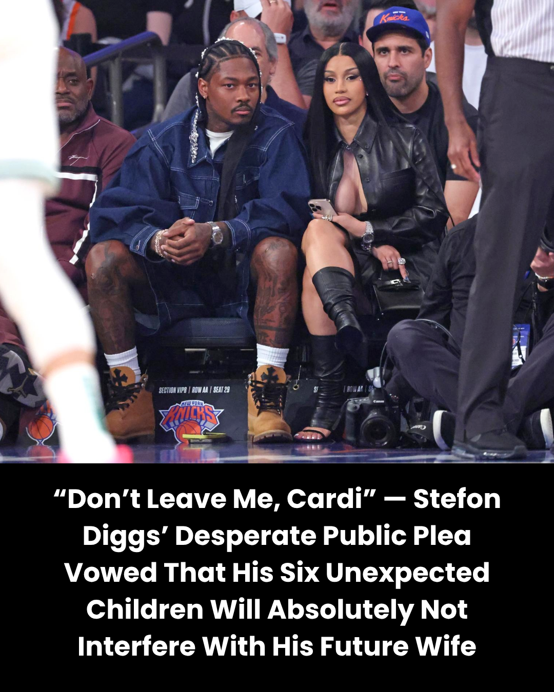 “Don’t Leave Me, Cardi” — Stefon Diggs’ Desperate Public Plea Vowed That His Six Unexpected Children Will Absolutely Not Interfere With His Future Wife