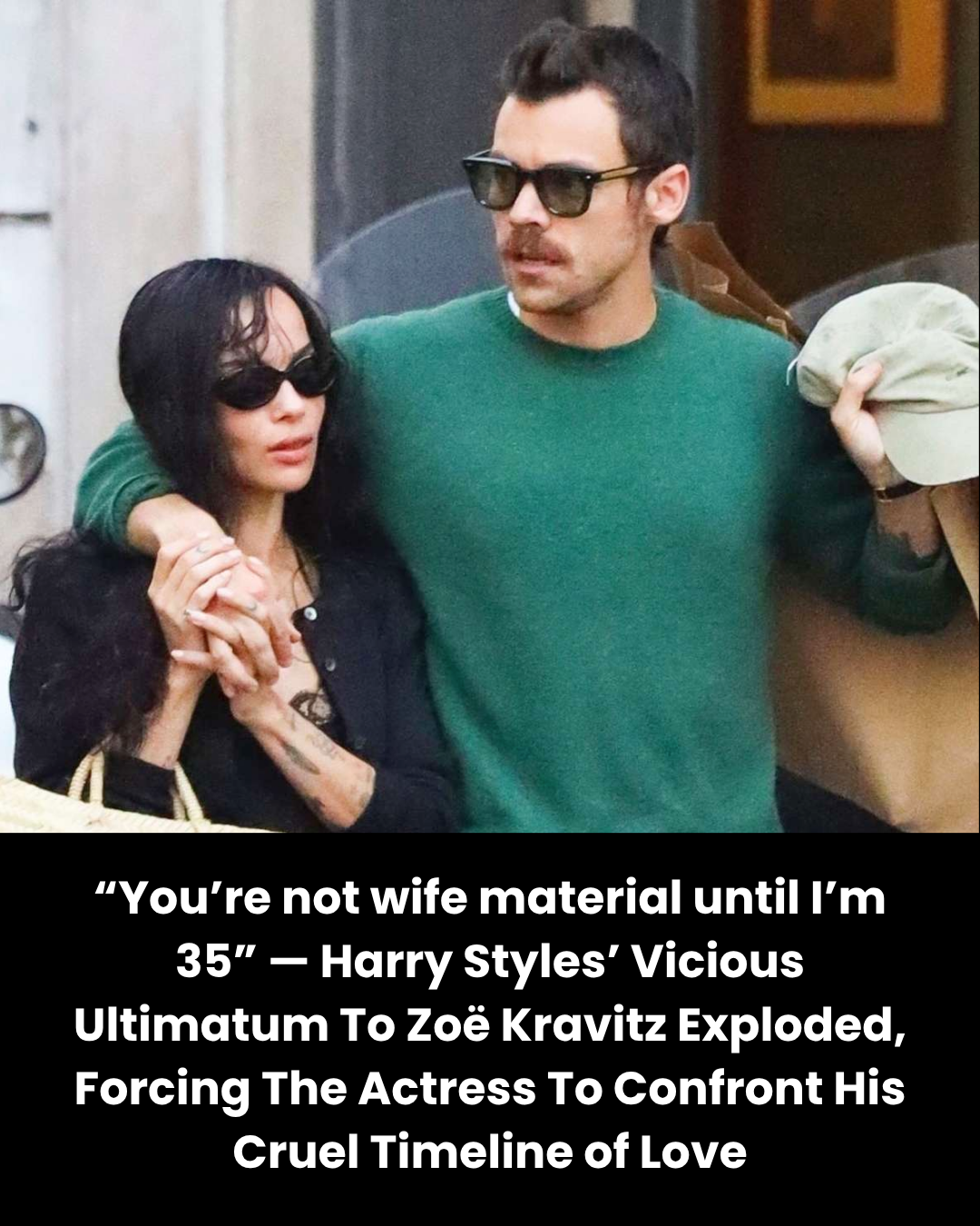 “You’re not wife material until I’m 35” — Harry Styles’ Vicious Ultimatum To Zoë Kravitz Exploded, Forcing The Actress To Confront His Cruel Timeline of Love