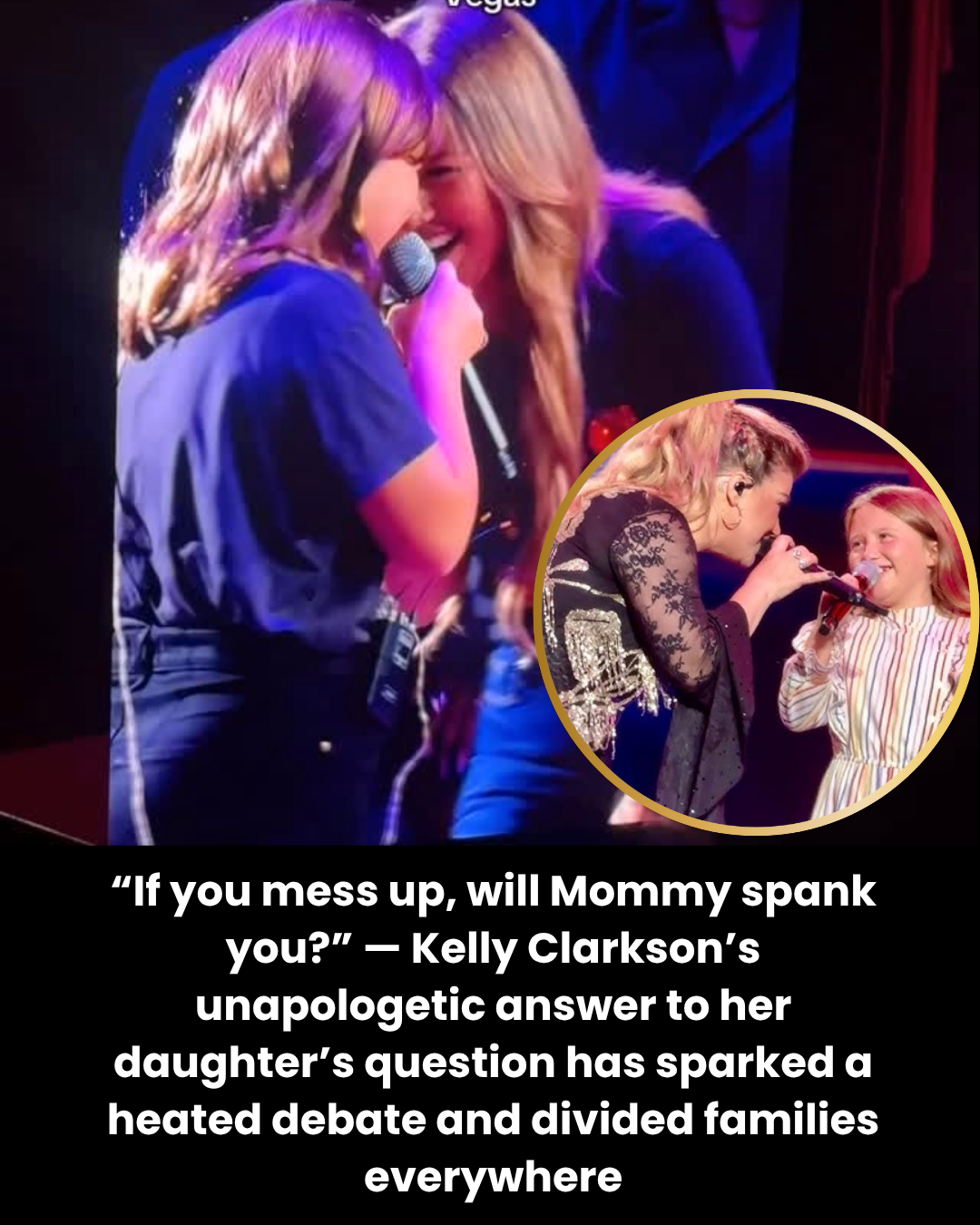 “If you mess up, will Mommy spank you?” — Kelly Clarkson’s unapologetic answer to her daughter’s question has sparked a heated debate and divided families everywhere.