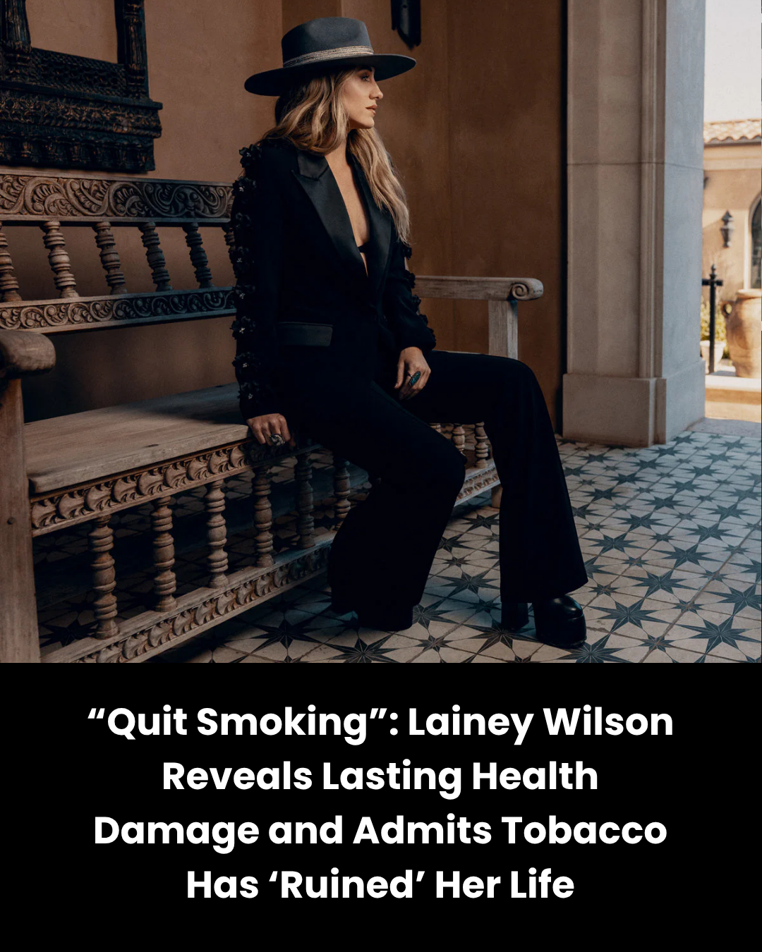 “Quit Smoking”: Lainey Wilson Reveals Lasting Health Damage and Admits Tobacco Has ‘Ruined’ Her Life