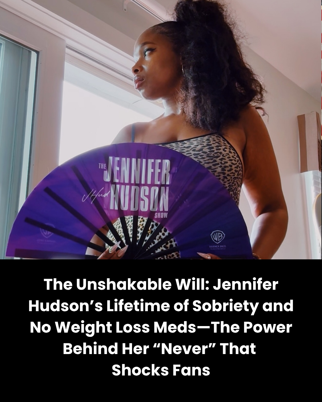 The Unshakable Will: Jennifer Hudson’s Lifetime of Sobriety and No Weight Loss Meds—The Power Behind Her “Never” That  Shocks Fans