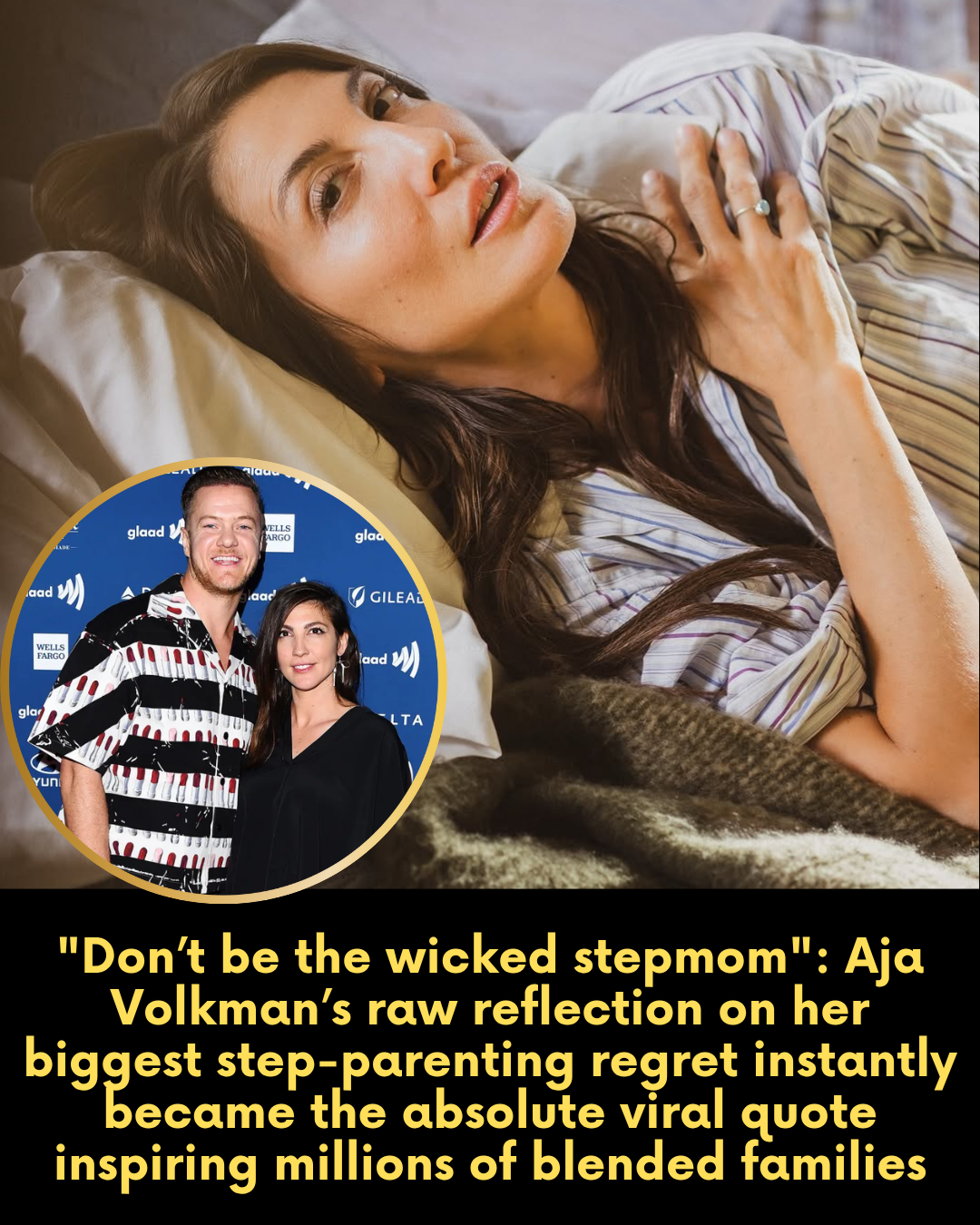 “Don’t be the wicked stepmom.” — Aja Volkman’s raw reflection on her biggest step-parenting regret instantly became the absolute viral quote inspiring millions of blended families