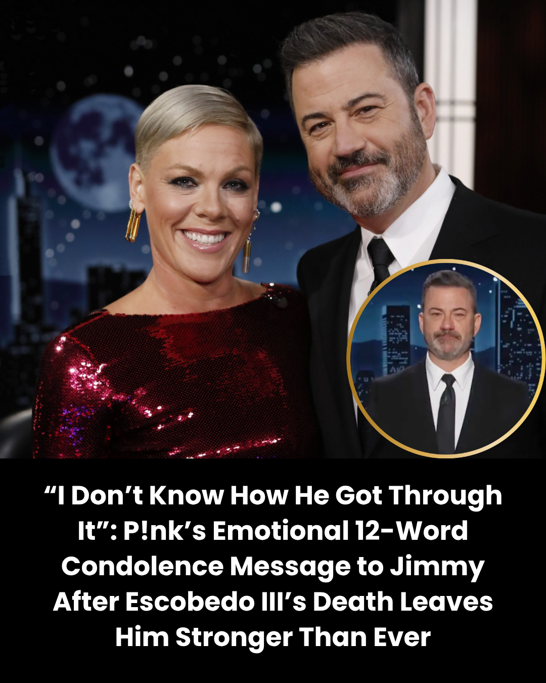 “I Don’t Know How He Got Through It”: P!nk’s Emotional 12-Word Condolence Message to Jimmy After Escobedo III’s Death Leaves Him Stronger Than Ever