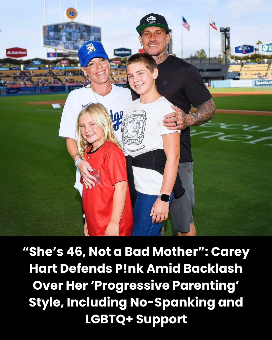 “She’s 46, Not a Bad Mother”: Carey Hart Defends P!nk Amid Backlash Over Her ‘Progressive Parenting’ Style, Including No-Spanking and LGBTQ+ Support
