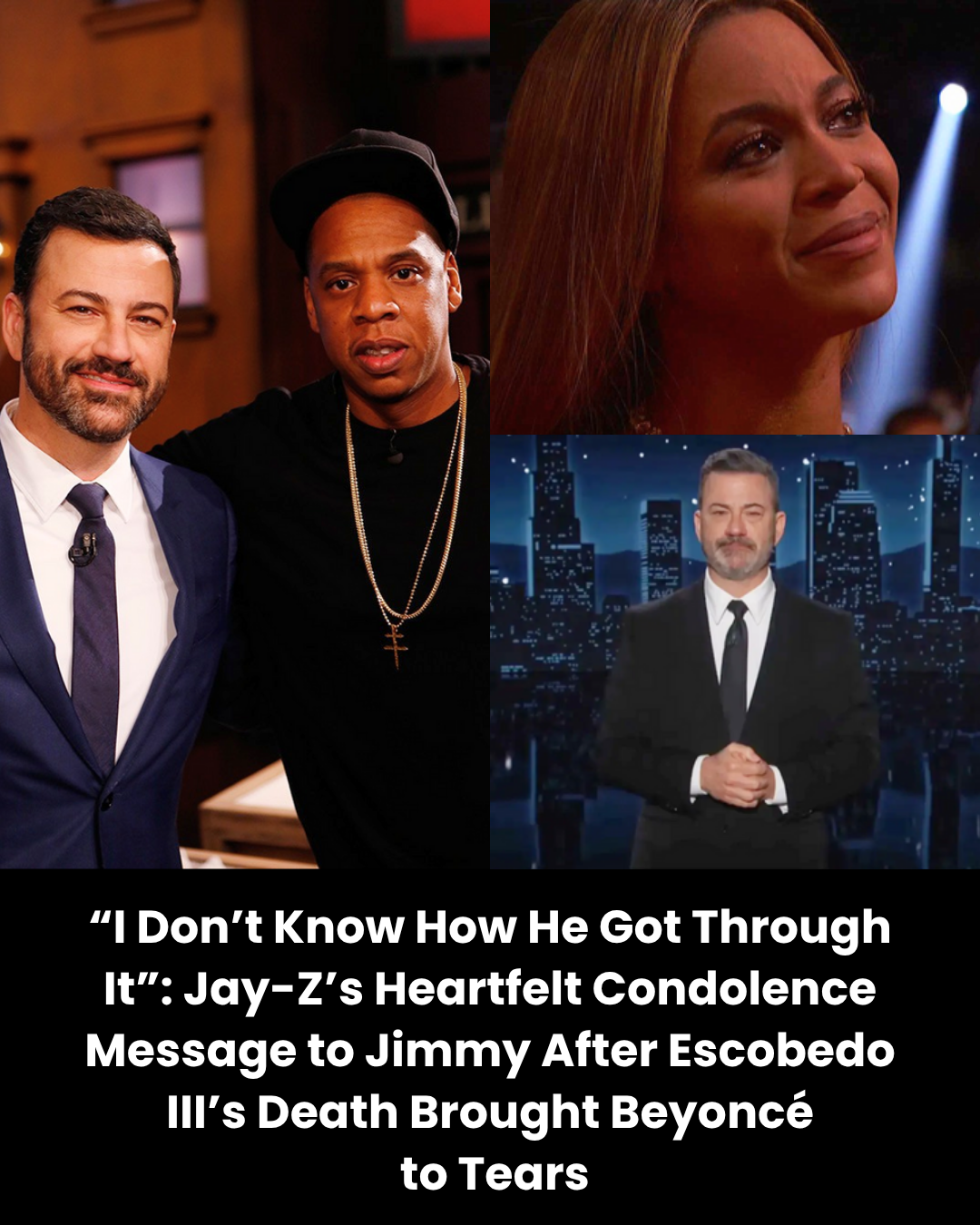 “I Don’t Know How He Got Through It”: Jay-Z’s Heartfelt Condolence Message to Jimmy After Escobedo III’s Death Brought Beyoncé  to Tears
