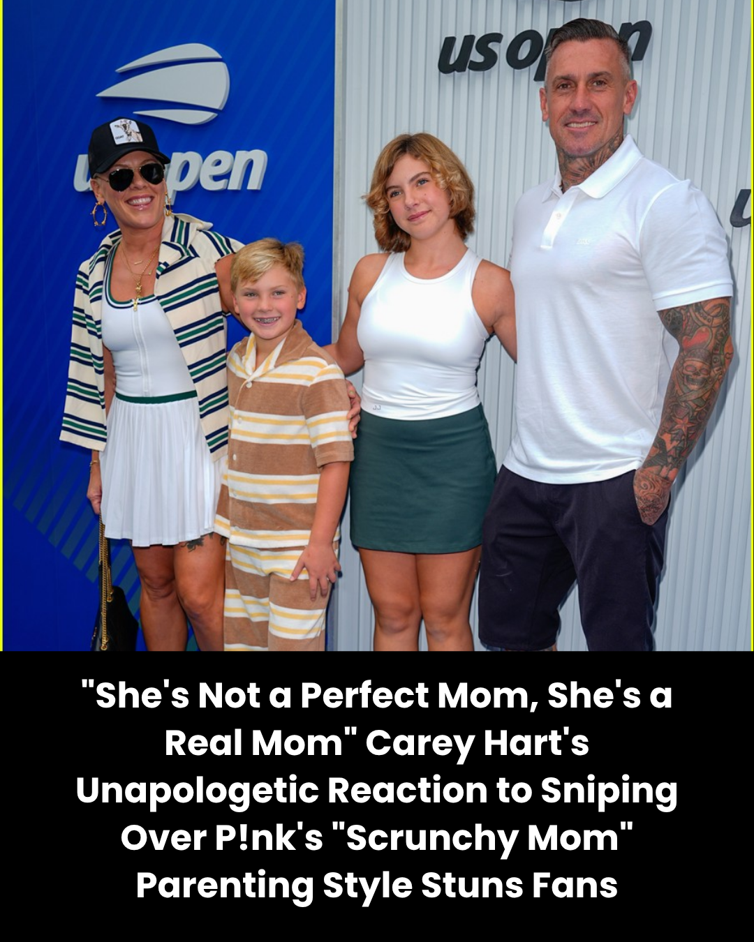 “She’s Not a Perfect Mom, She’s a Real Mom” Carey Hart’s Unapologetic Reaction to Sniping Over P!nk’s “Scrunchy Mom” Parenting Style Stuns Fans
