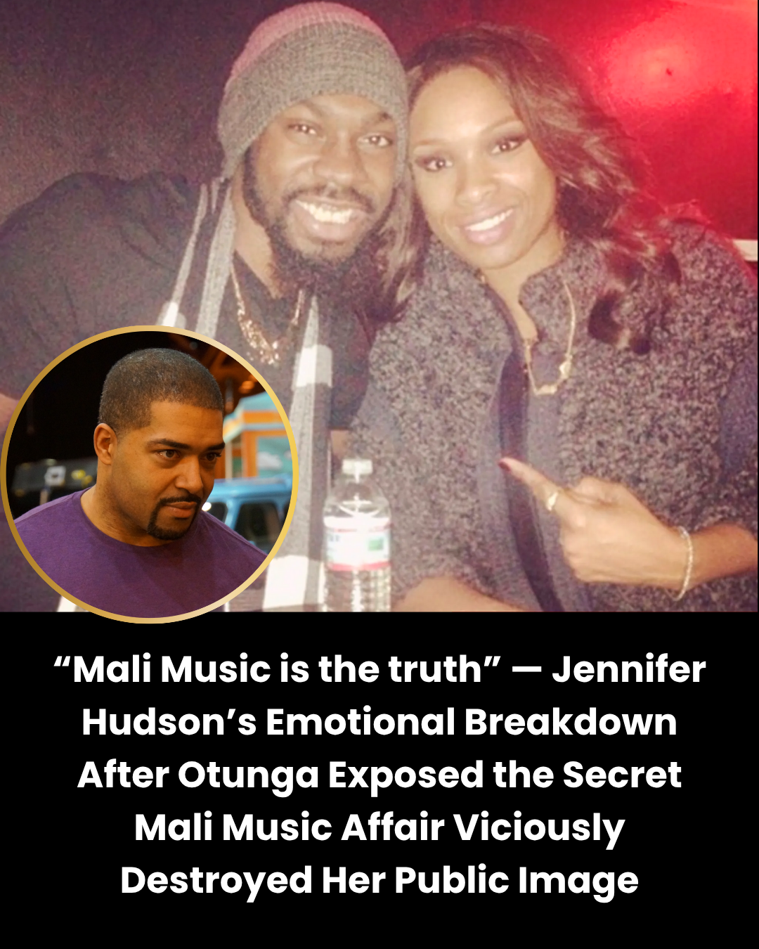 “Mali Music Is The Truth.” — Jennifer Hudson’s Emotional Breakdown After Otunga Exposed The Secret Mali Music Affair Viciously Destroyed Her Public Image.