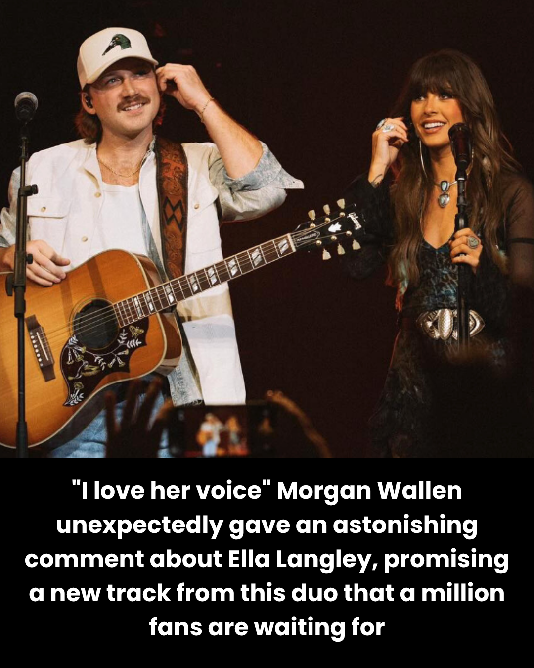 “I love her voice” Morgan Wallen unexpectedly gave an astonishing comment about Ella Langley, promising a new track from this duo that a million fans are waiting for