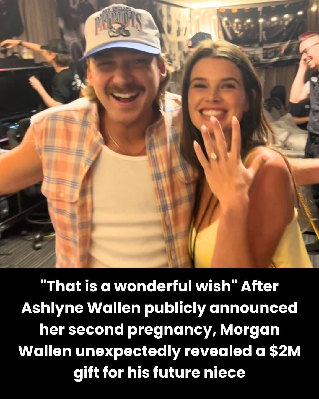 “That is a wonderful wish” After Ashlyne Wallen publicly announced her second pregnancy, Morgan Wallen unexpectedly revealed a $2M gift for his future niece