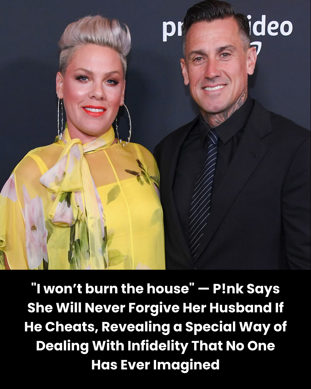 “I won’t burn the house” — P!nk Says She Will Never Forgive Her Husband If He Cheats, Revealing a Special Way of Dealing With Infidelity That No One Has Ever Imagined