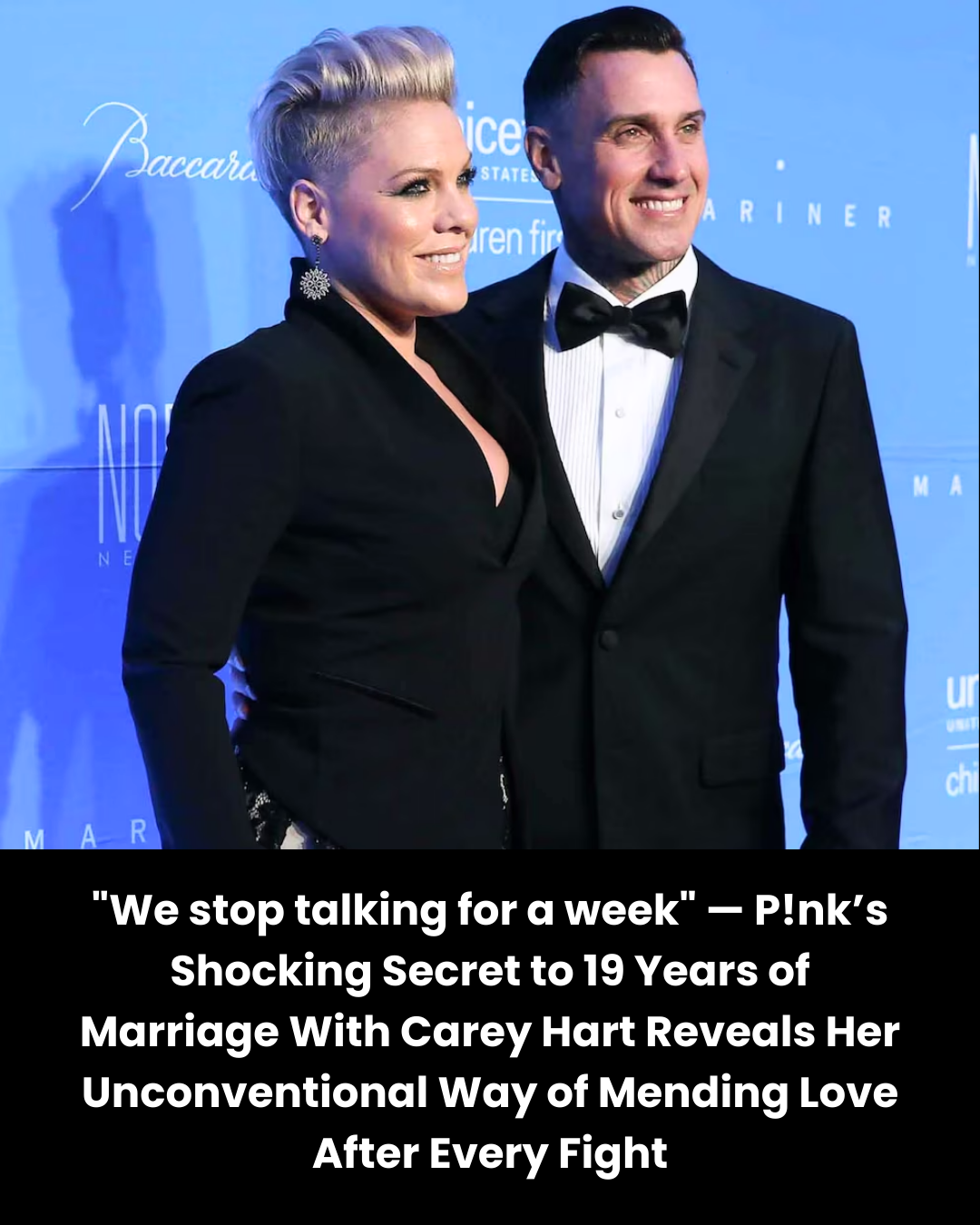 “We stop talking for a week” — P!nk’s Shocking Secret to 19 Years of Marriage With Carey Hart Reveals Her Unconventional Way of Mending Love After Every Fight