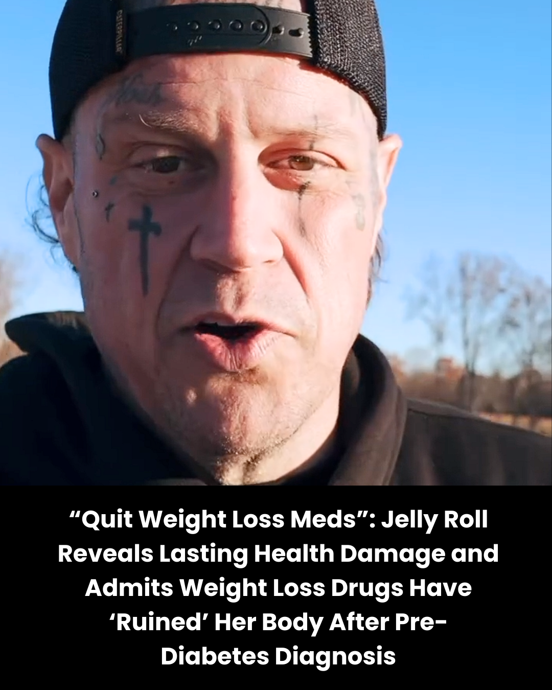 “Quit Weight Loss Meds”: Jelly Roll Reveals Lasting Health Damage and Admits Weight Loss Drugs Have ‘Ruined’ Her Body After Pre-Diabetes Diagnosis