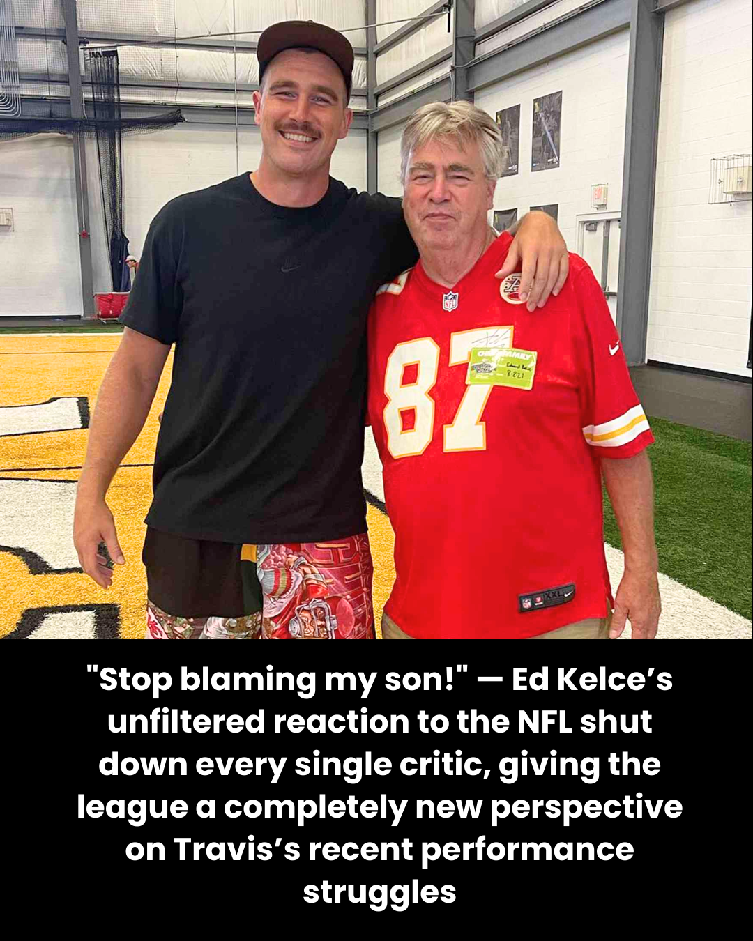 “Stop blaming my son!” — Ed Kelce’s unfiltered reaction to the NFL shut down every single critic, giving the league a completely new perspective on Travis’s recent performance struggles.