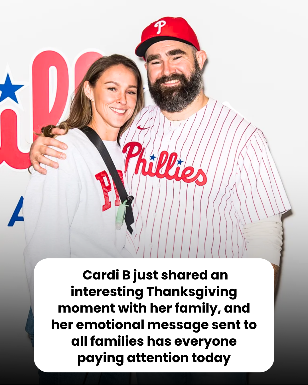 Jason and Kylie Kelce just shared a memorable Thanksgiving moment with their family, and her emotional message sent to all families has everyone paying attention today.