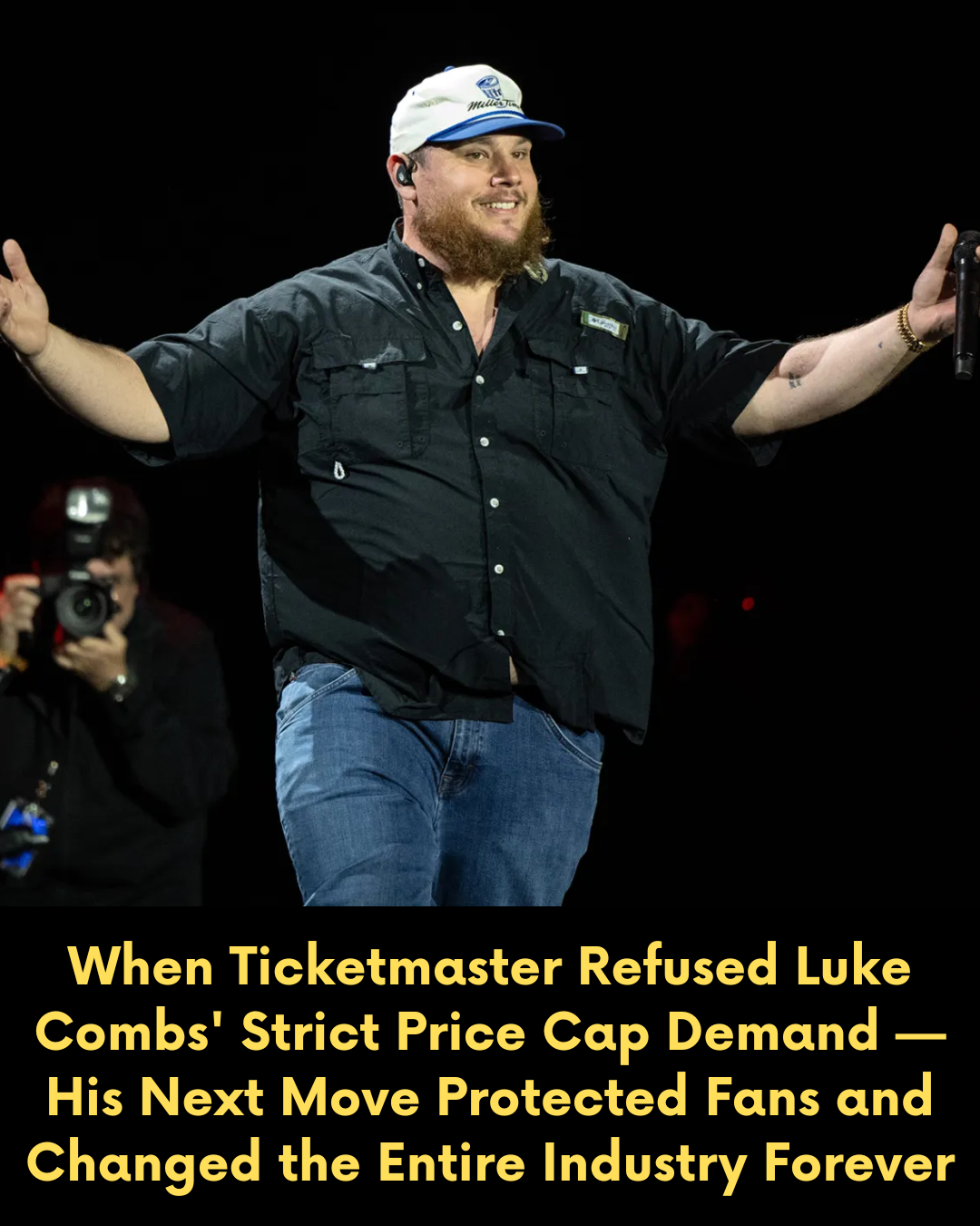 When Ticketmaster Refused Luke Combs’ Strict Price Cap Demand — His Next Move Protected Fans and Changed the Entire Industry Forever