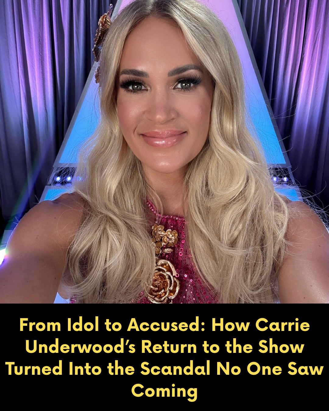 From Idol to Accused: How Carrie Underwood’s Return to the Show Turned Into the Scandal No One Saw Coming