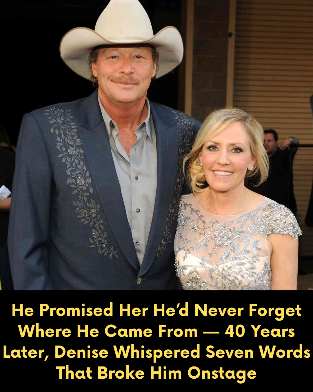 He Promised Her He’d Never Forget Where He Came From — 40 Years Later, Denise Whispered Seven Words That Broke Him Onstage