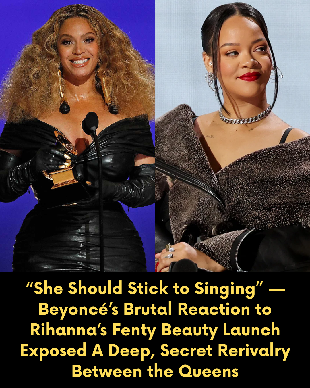 “She Should Stick to Singing” — Beyoncé’s Brutal Reaction to Rihanna’s Fenty Beauty Launch Exposed A Deep, Secret Rerivalry Between the Queens