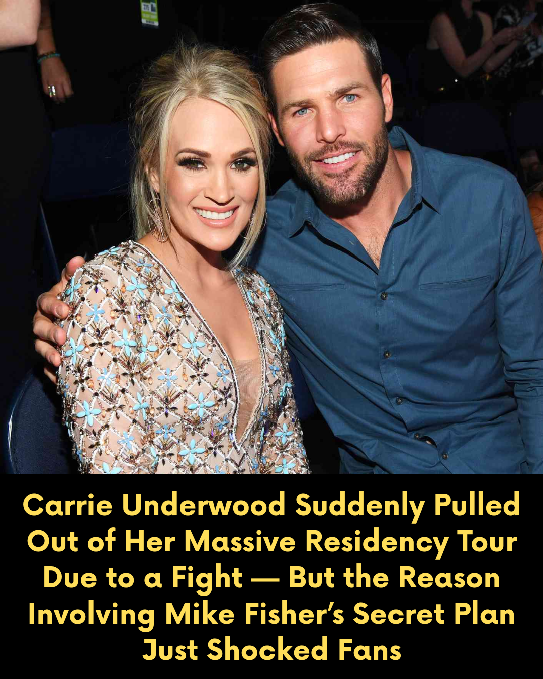 Carrie Underwood Suddenly Pulled Out of Her Massive Residency Tour Due to a Fight — But the Reason Involving Mike Fisher’s Secret Plan Just Shocked Fans