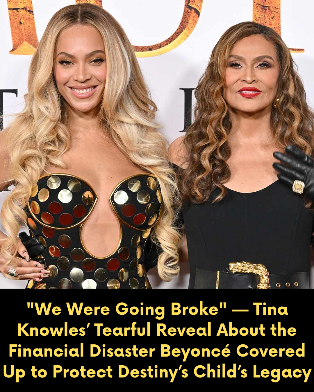“We Were Going Broke” — Tina Knowles’ Tearful Reveal About the Financial Disaster Beyoncé Covered Up to Protect Destiny’s Child’s Legacy