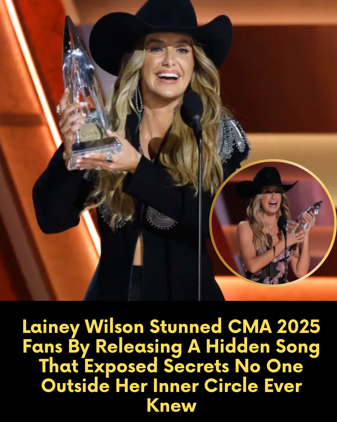 Lainey Wilson Stunned CMA 2025 Fans By Releasing A Hidden Song That Exposed Secrets No One Outside Her Inner Circle Ever Knew