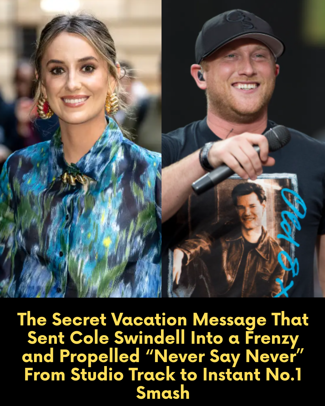The Secret Vacation Message That Sent Cole Swindell Into a Frenzy and Propelled “Never Say Never” From Studio Track to Instant No.1 Smash