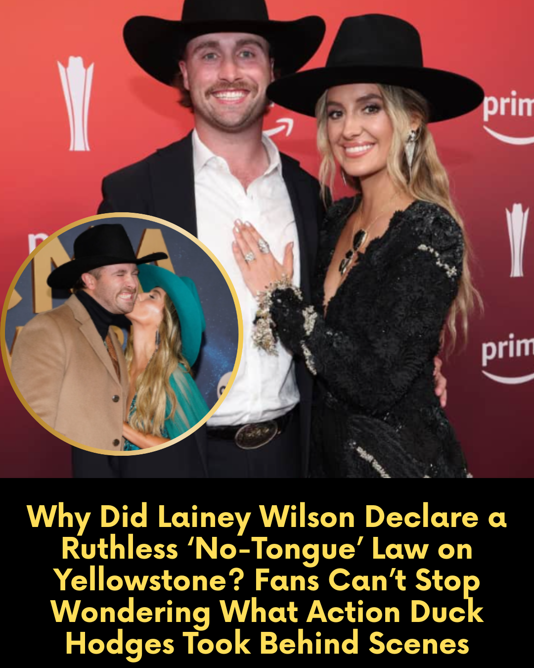 Why Did Lainey Wilson Declare a Ruthless ‘No-Tongue’ Law on Yellowstone? Fans Can’t Stop Wondering What Action Duck Hodges Took Behind Scenes