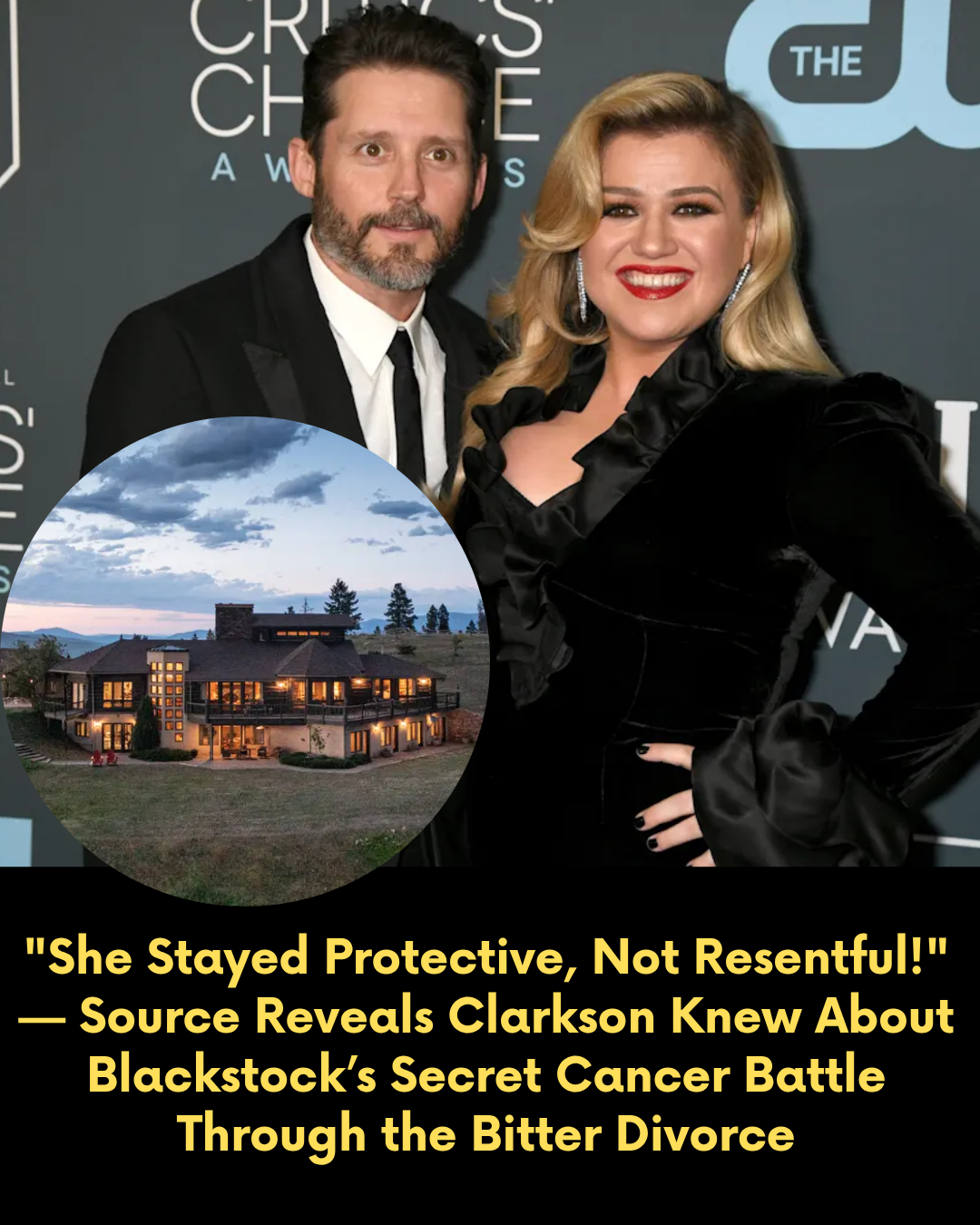 “She Stayed Protective, Not Resentful!” — Source Reveals Clarkson Knew About Blackstock’s Secret Cancer Battle Through the Bitter Divorce