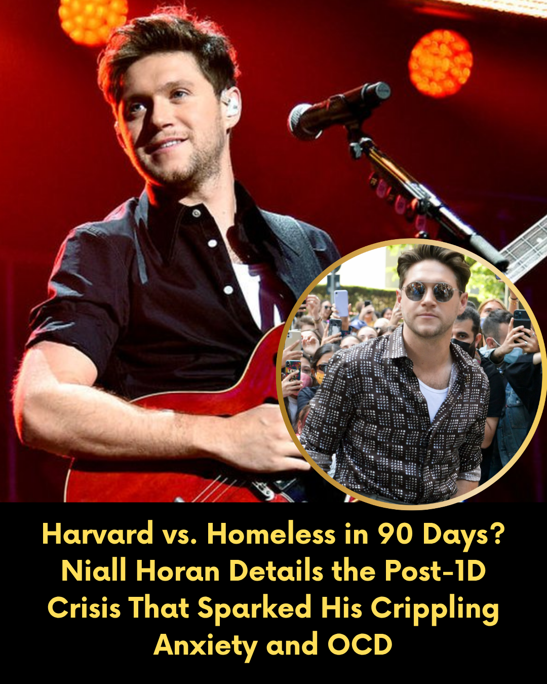 Harvard vs. Homeless in 90 Days? Niall Horan Details the Post-1D Crisis That Sparked His Crippling Anxiety and OCD
