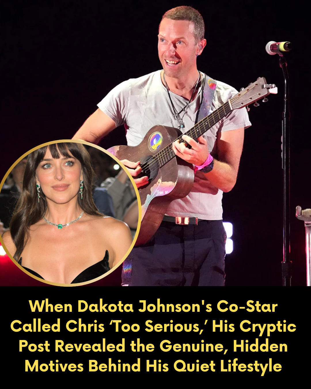 When Dakota Johnson’s Co-Star Called Chris ‘Too Serious,’ His Cryptic Post Revealed the Genuine, Hidden Motives Behind His Quiet Lifestyle