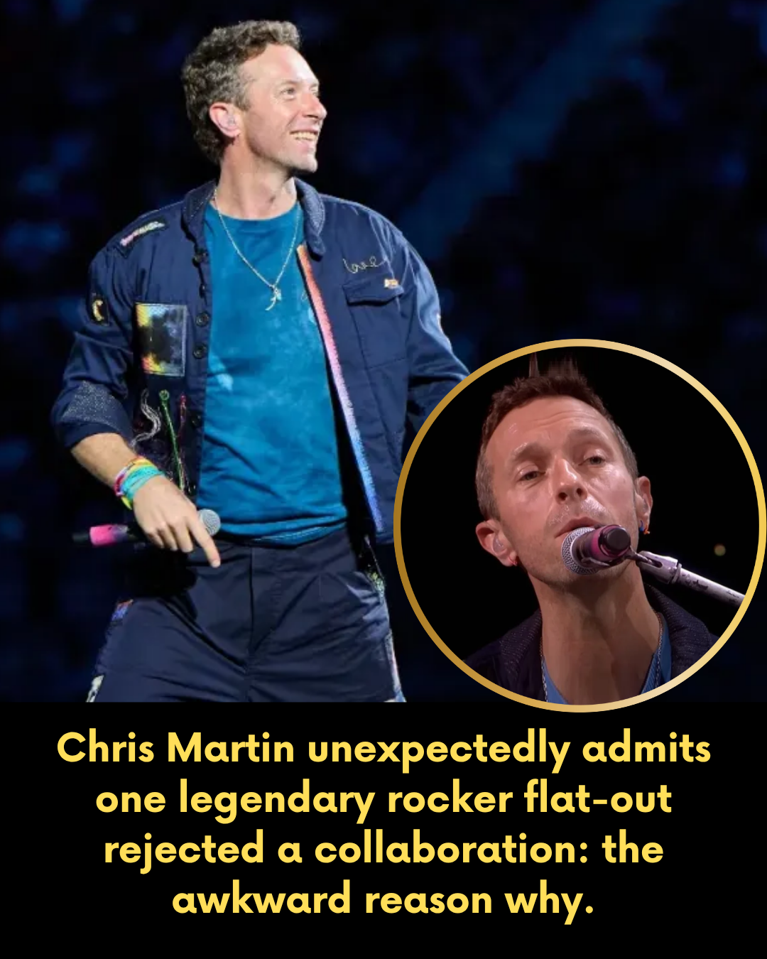 Chris Martin unexpectedly admits one legendary rocker flat-out rejected a collaboration: the awkward reason why.