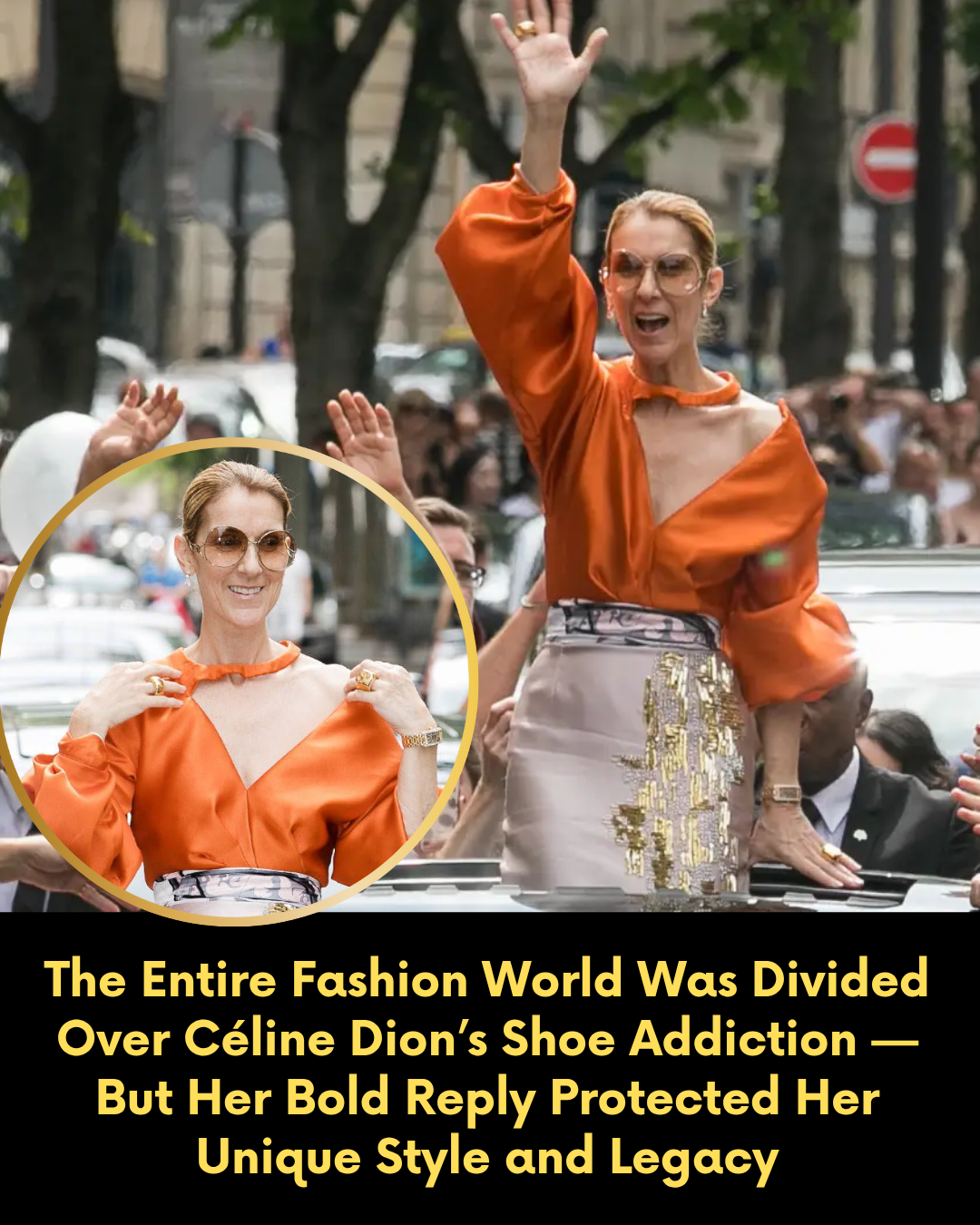 The Entire Fashion World Was Divided Over Céline Dion’s Shoe Addiction — But Her Bold Reply Protected Her Unique Style and Legacy