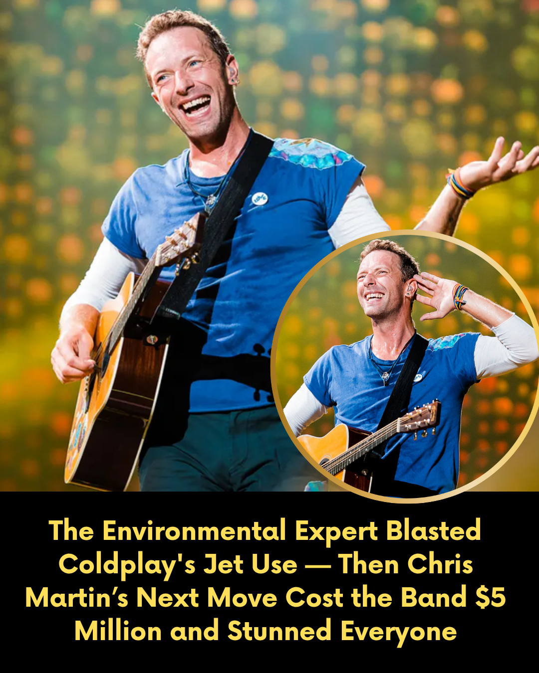 The Environmental Expert Blasted Coldplay’s Jet Use — Then Chris Martin’s Next Move Cost the Band $5 Million and Stunned Everyone
