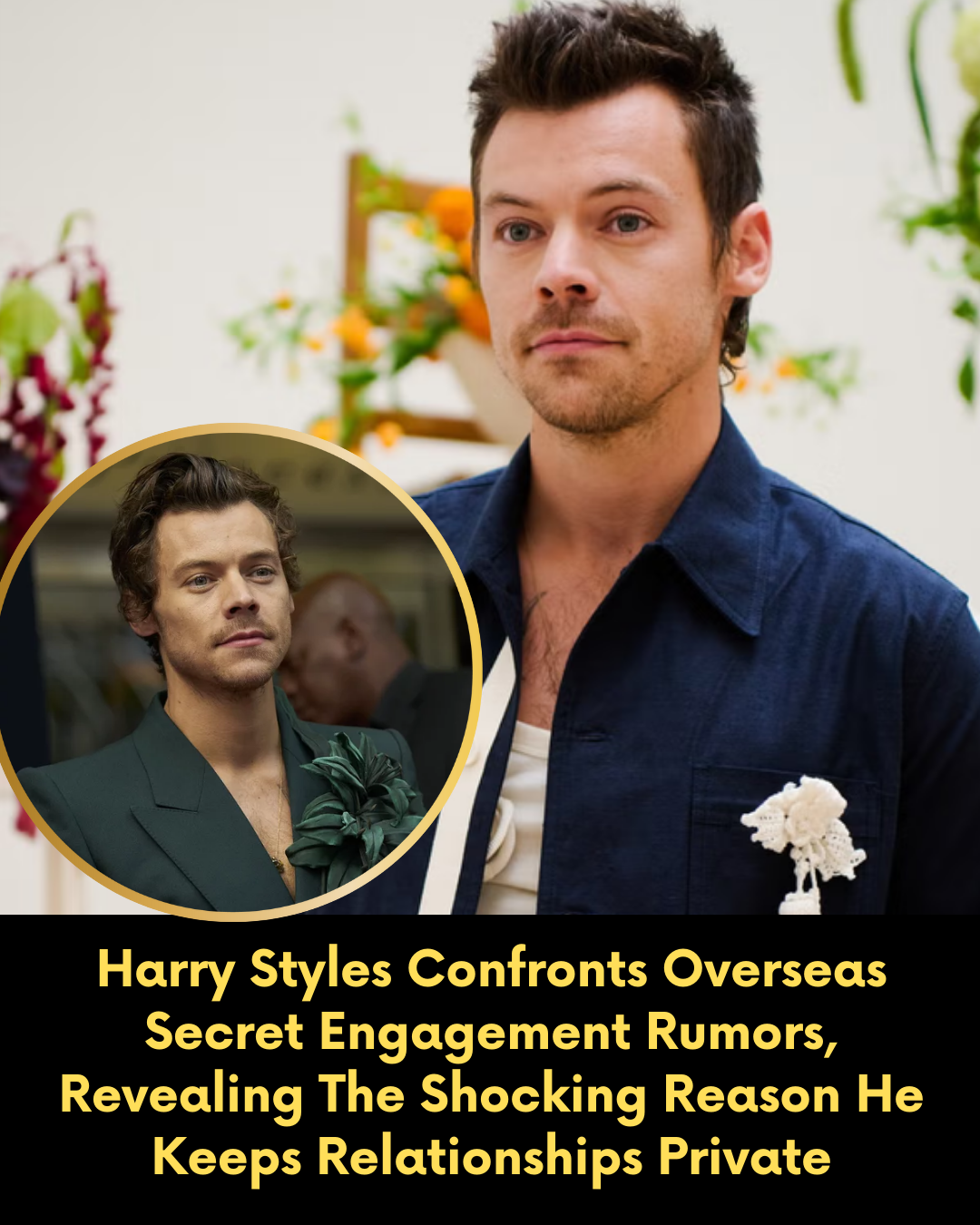 Harry Styles Confronts Overseas Secret Engagement Rumors, Revealing The Shocking Reason He Keeps Relationships Private