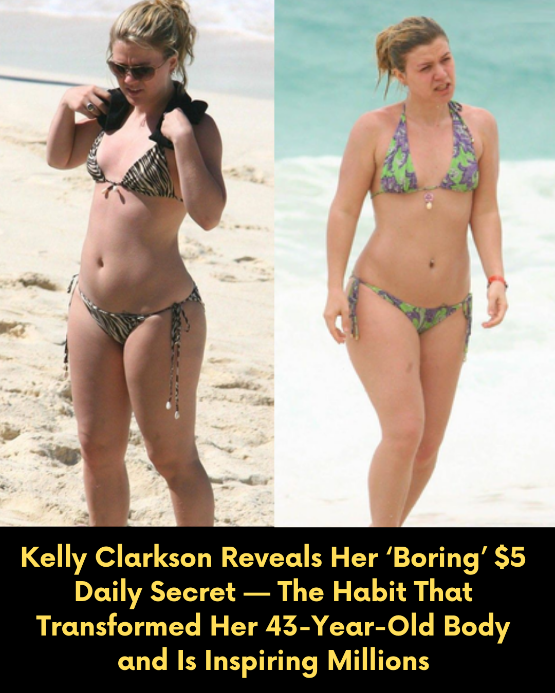 Kelly Clarkson Reveals Her ‘Boring’ $5 Daily Secret — The Habit That Transformed Her 43-Year-Old Body and Is Inspiring Millions